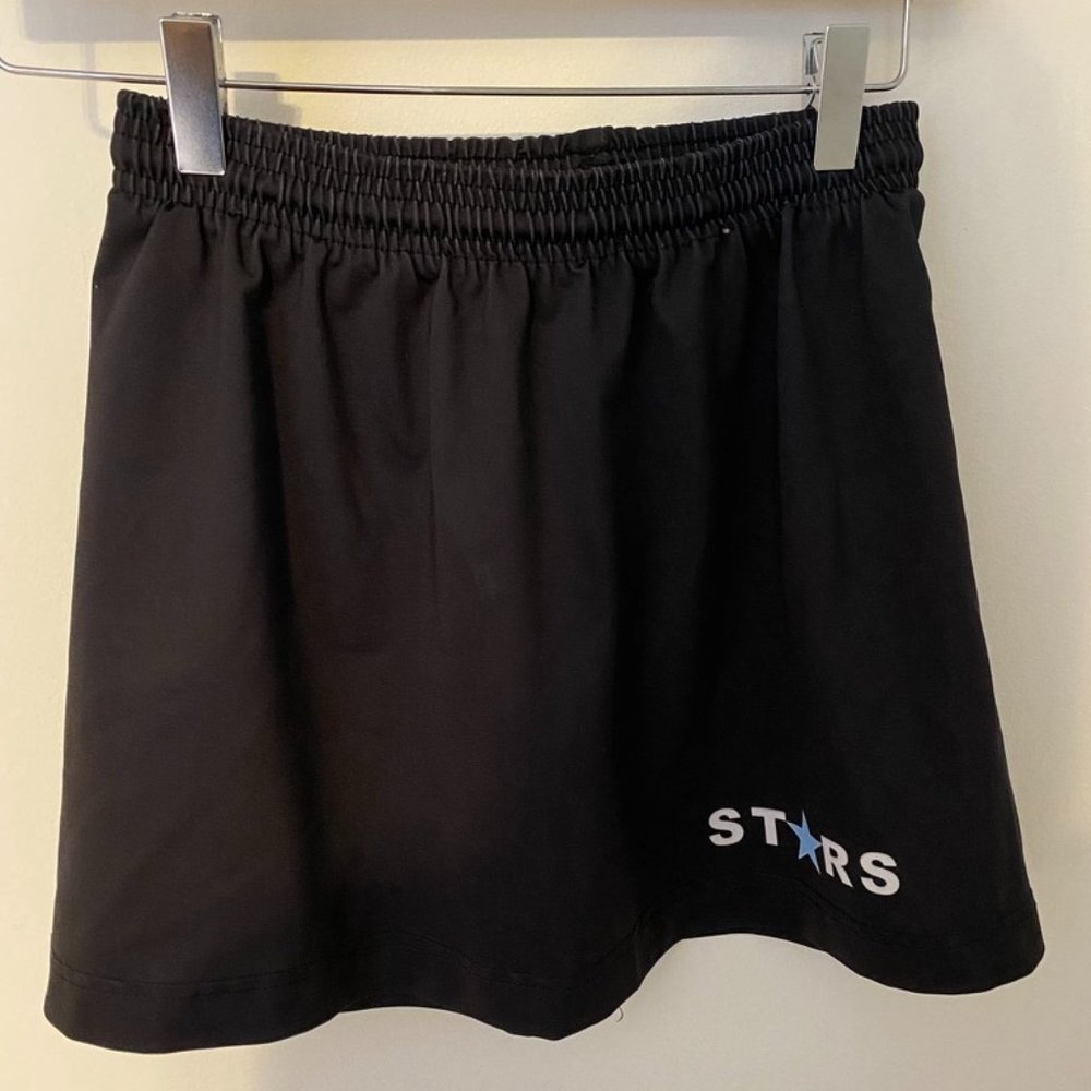 Black Tennis Skirt STARS athletic